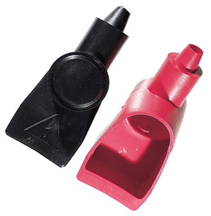 Ancor 260350 Battery Terminal Boot Set Wing Nut Style for #4-#2 (1 Ea. Red &, Black)
