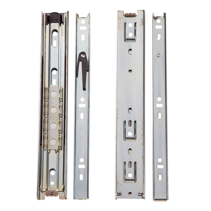 RV Designer D416 Full Extension 45MM Ball RV Drawer 16" Bearing Slide 1 Pair