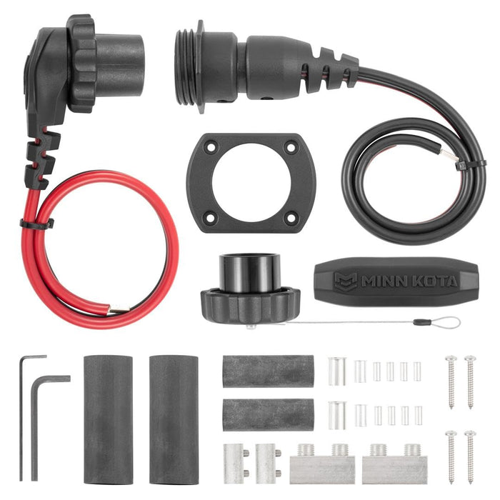 Minn Kota 1865121 MKR-28 Trolling Motor Plug & Receptacle, Bulk