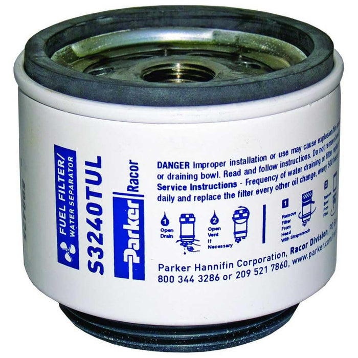 Racor S3240TUL Replacement Element For Gas Spin-On Fuel/Water Seperators