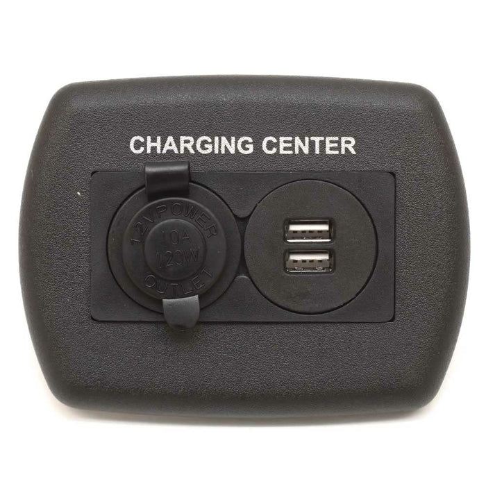 JR Products 15095 RV 12V/USB Charging Center