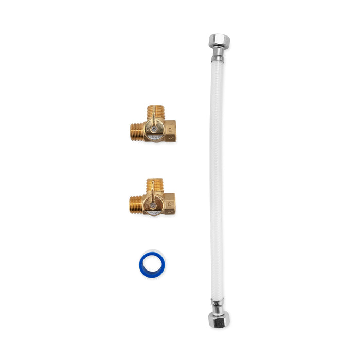 Camco 35963 Supreme Permanent By-Pass Kit With 12" Hose For 10 Gallon Tank