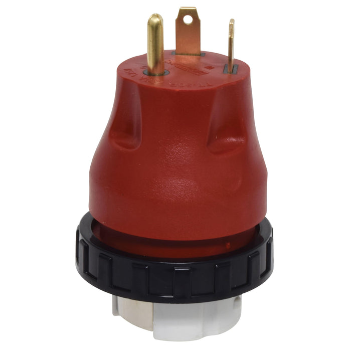 Valterra A10-3050DAVP Mighty Cord RV Electrical Adapter Plug & Locking Ring