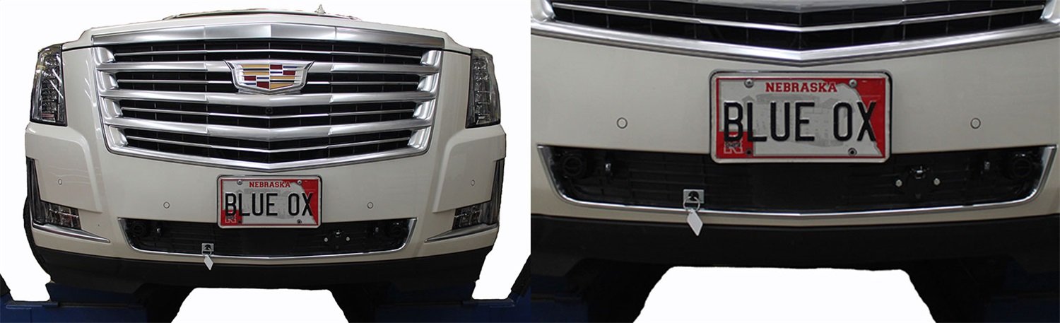 Blue Ox BX1716 Removable Tab RV Tow Baseplates, Fits 2015-16 Cadillac Escalade (Inc. ACC) & 2015-17 GMC Yukon XL