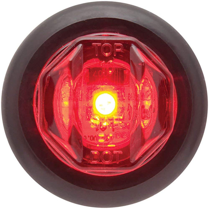 Seachoice MCL12RKSCH 52681 LED 3/4" Mini Sealed Marker/Clearance Kit Red