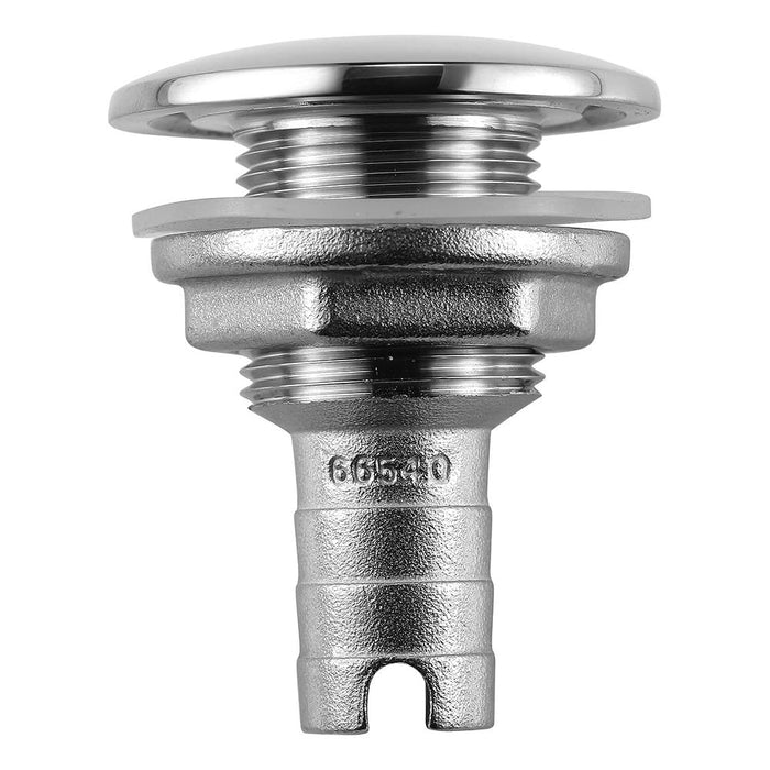 Attwood 66540-3 Thru Hull Stainless Steel 5/8" For Hose, Short