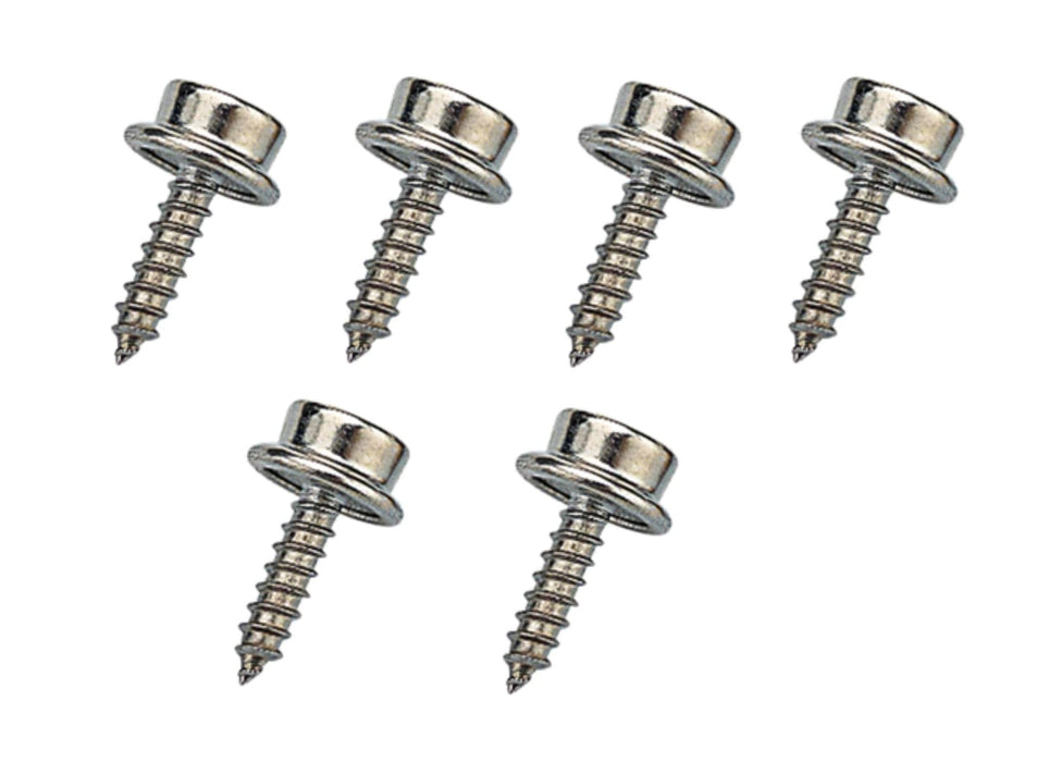 Sea Dog 299112-1 Sea-Dog Screw Snap Stud (#8 Screw), Nickel Plated Brass, 6 sets