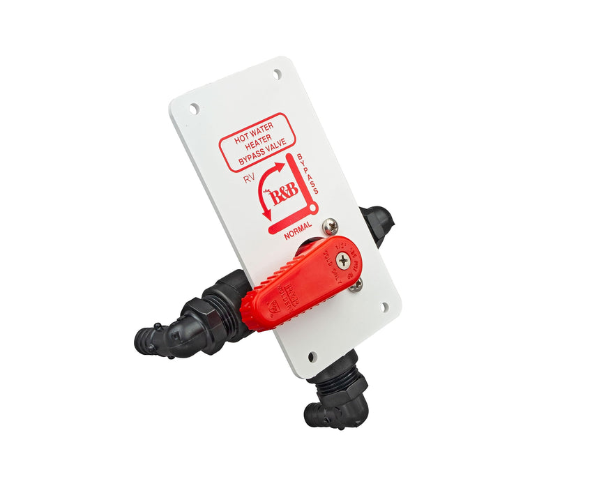 B&B Molders 94228 Hot Water Tank Diverter Valve w/Red Handle