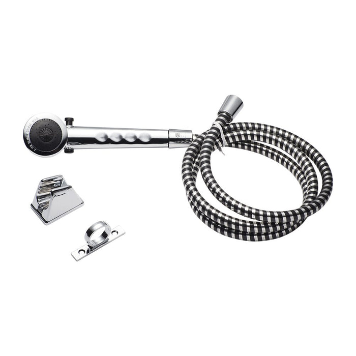 Dura Faucet DF-SA130-CP Economy Single Function Shower Wand & Hose Kit, Chrome