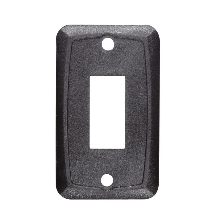 RV Designer S385 Rocker Switch Mounting Plate, Black