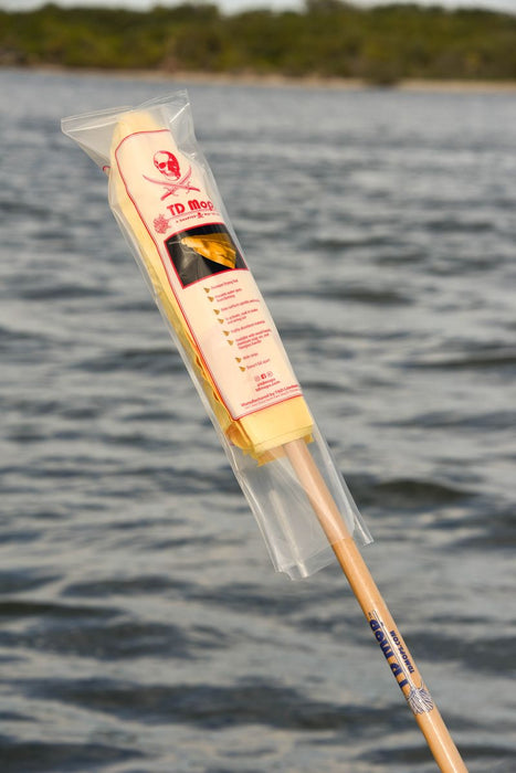 TD Mop Wooden Handle Deluxe Boat Mops 4FT 5FT 6FT 4FTWOOD 5FTWOOD 6FTWOOD