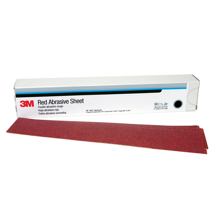 3M 1178 Red Hookit 2.75X16.5 P220 (25)