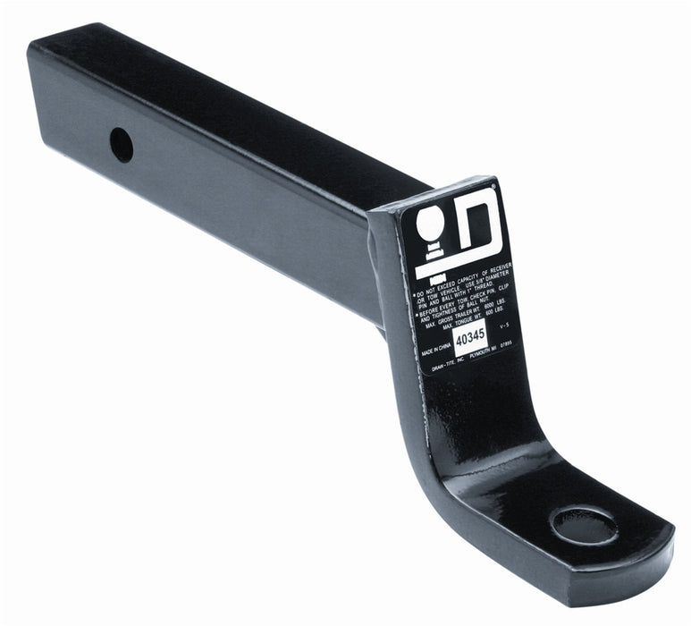 Fulton 40345 Draw-Tite Quick-Loading Ball Mount, 4" Drop, Black