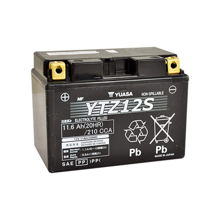 Yuasa Battery Inc. YUAM7212A Yuasa High Performance, Factory Activated Maintenance Free Battery