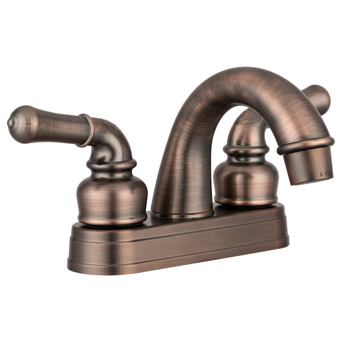Dura Faucet DF-PL620C-ORB Classical Arc Spout Lavatory Faucet, Oil Rubbed Bronze