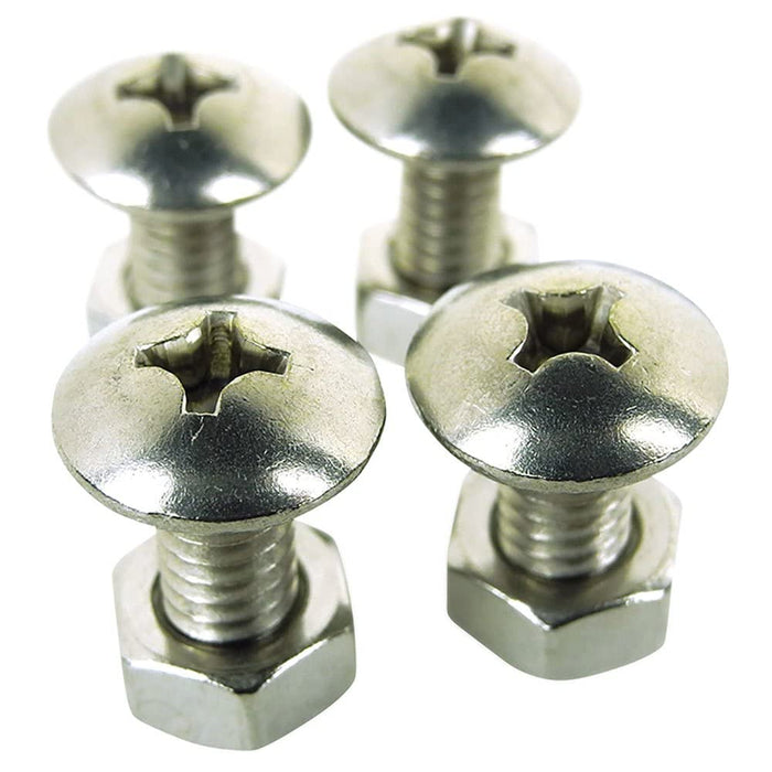 Seachoice MP9709SC 59923 Machine Screws & Nuts for License Plate