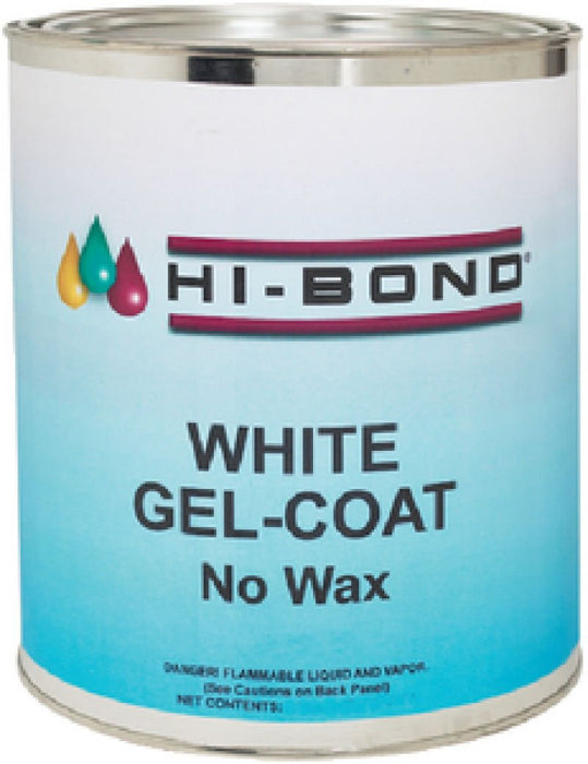 Hi Bond 701440 White Gel Coat No Wax Qt w/Hdr
