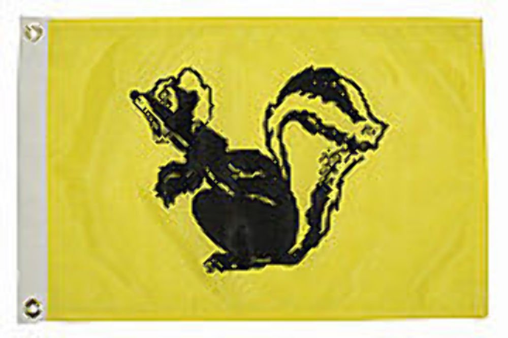 Taylor Made Products 1718 Flag 12" x18" Nylon Glo Skunk