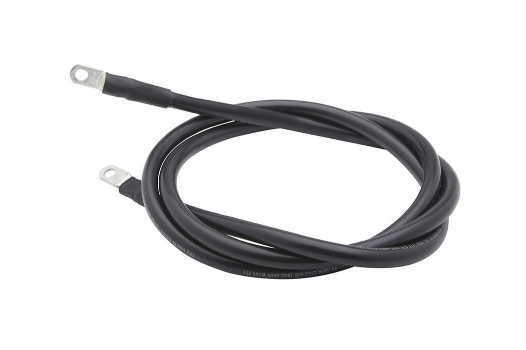 Seachoice 63004 Tinned Copper Battery Assembly, 2 AWG, Black, 6'