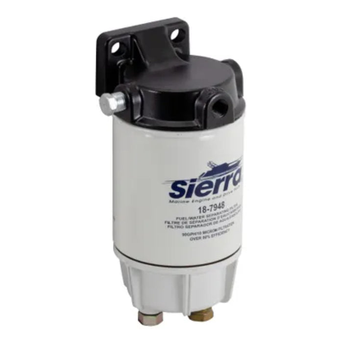 Sierra 18-99289 Fuel/Water Separator Gas Kit w/ Metal Bowl For Racor
