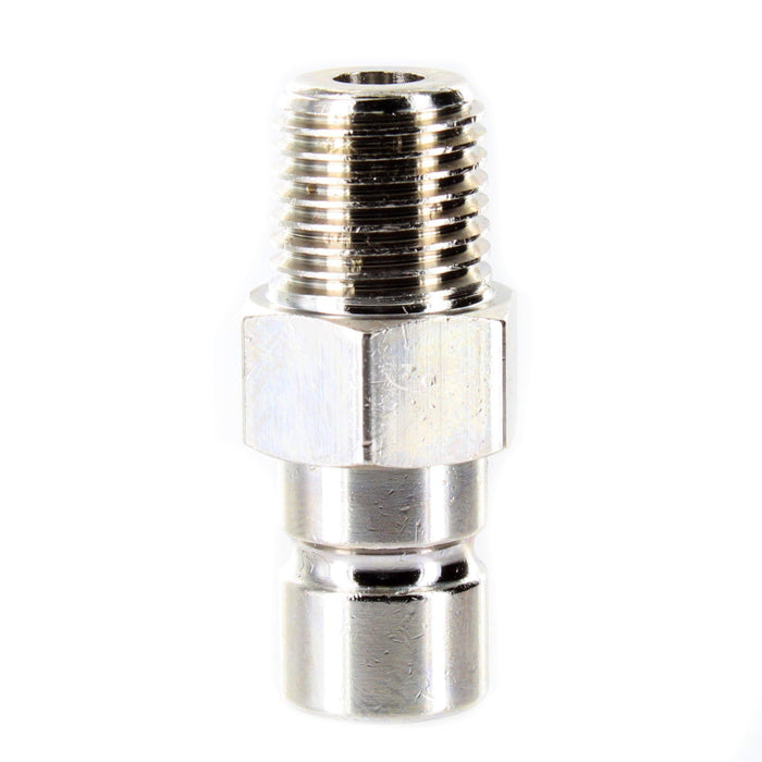 Seachoice 20481 Deluxe Fuel Connector for Honda, Chrome Plated Brass Male Tank Fitting 1/4" NPT