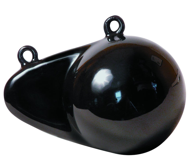 Greenfield Products 206B PVC Coated Cannonball Style Downrigger Weight, Black