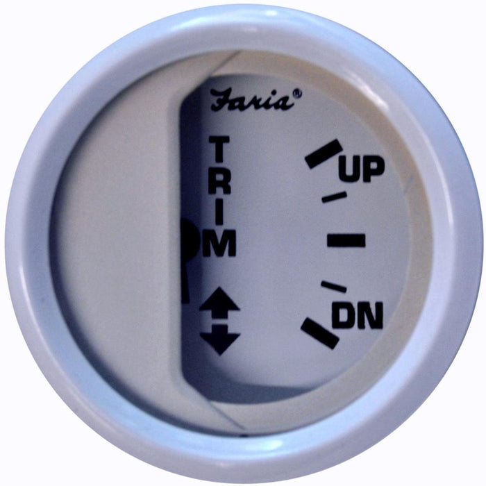 Faria F13123 Dress White 2" Trim Gauge