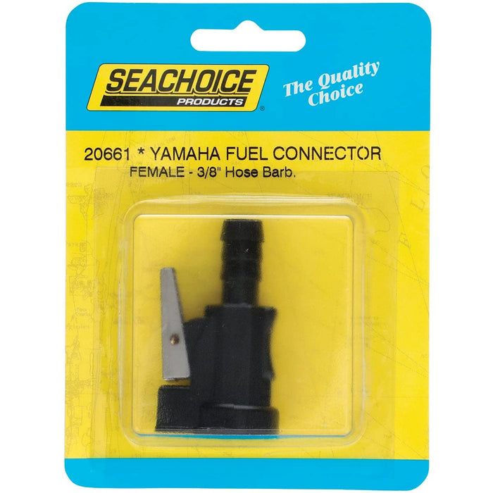 Seachoice Deluxe Fuel Connector Hose Fitting, Female, Barb