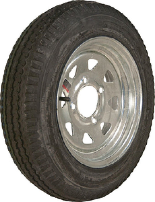 Loadstar Tires 30790 Bias Tire and Wheel (Rim) Assembly 530-12 4 Hole 6 Ply