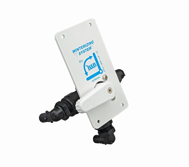 B&B Molders 94230 Winterizing Diverter Valve w/White Handle