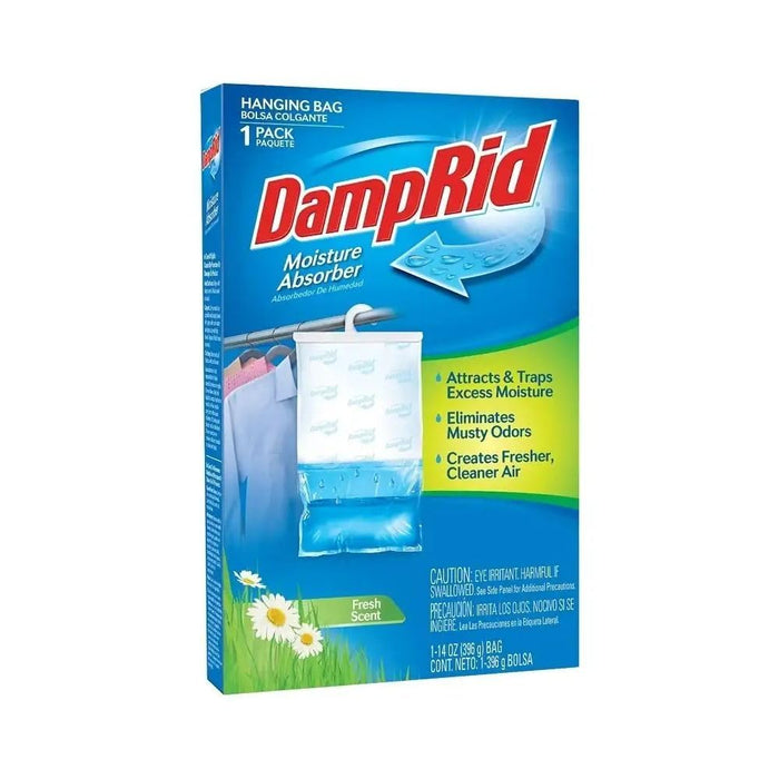 Damp Rid FG80FSSB Fresh Scent Hanging Moisture Absorber, 14 oz.