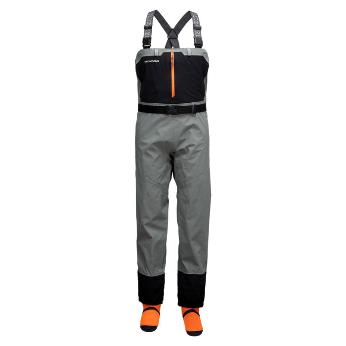 Grundens 90005-074-7012 Men's Bedrock Stockingfoot Wader-Sagebrush-XXL (12-13)