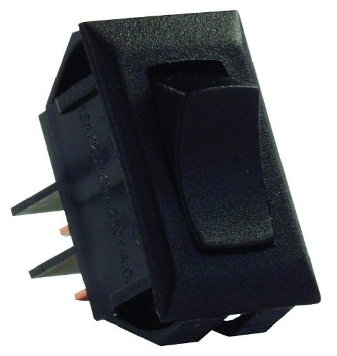 JR Products 12705 Momentary-On/Off Switch, Black
