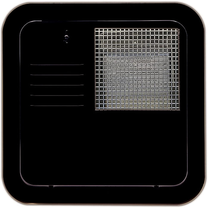 Suburban Mfg 6259AEB Suburban Water Heater Flush Door, Black