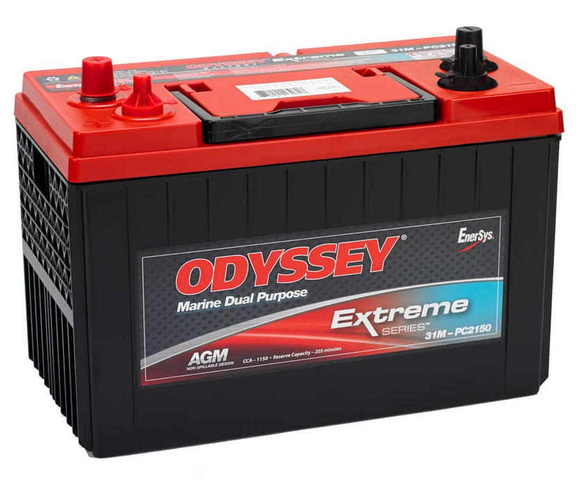 Odyssey ODXAGM31M AGM Engine Start Battery, Group 31