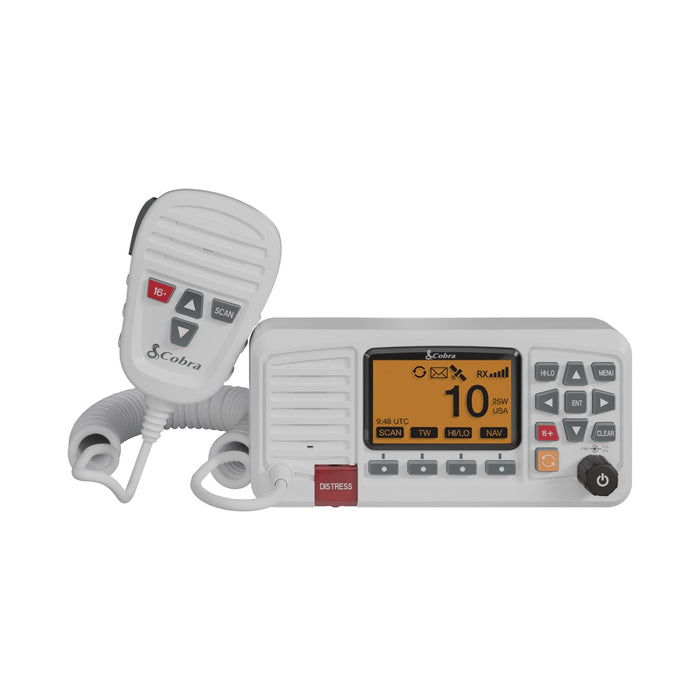 Cobra Electronics 0190012-3 Bluebound 1350 VHF Radio, White