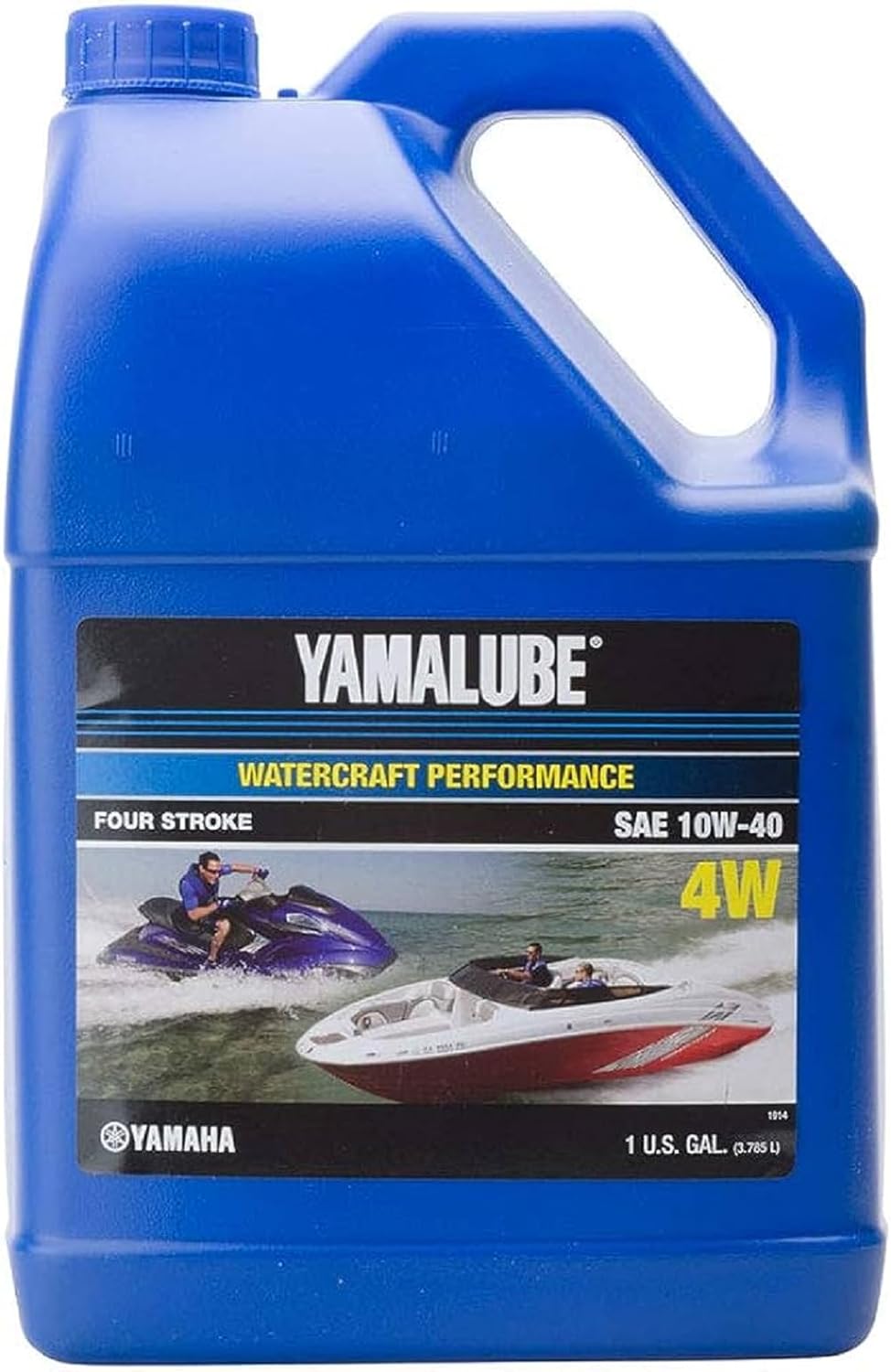 Yamaha LUB10W40WV12 Yamalube 4W Watercraft Oil 4-Stroke Engine