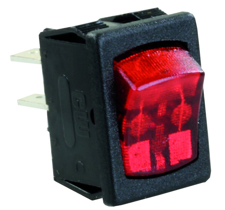 JR Products 12765 Mini Illuminated On/Off Switches 120V, SPST