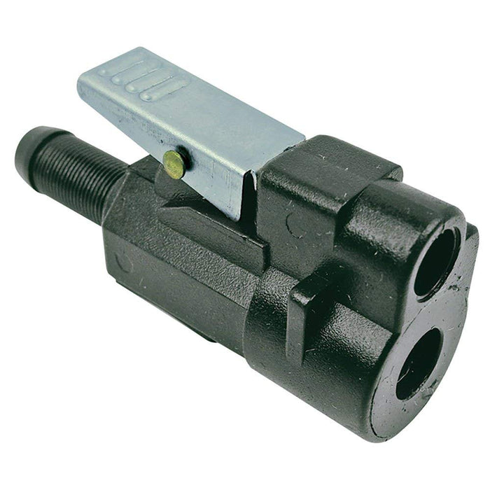 Seachoice 50-20531 Deluxe Fuel Connector for Mercury, Acetal Female Tank Fitting 3/8" Barb