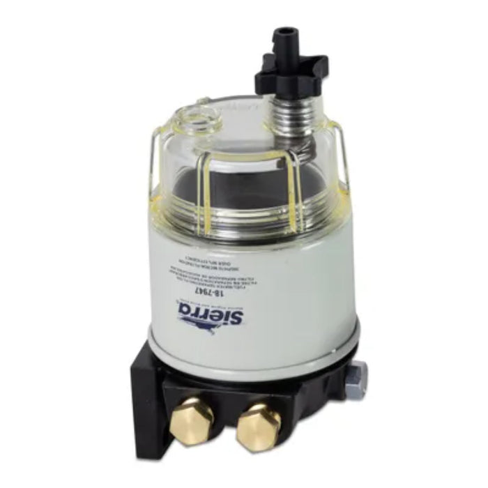 Sierra 18-99192 Fuel/Water Separator Gas Kit w/ Clear Bowl For Racor