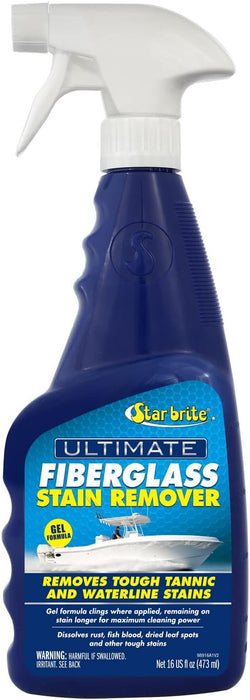 Starbrite 98916 Ultimate Fiberglass Stain Remover Spray (Gel) 16 Oz Spray