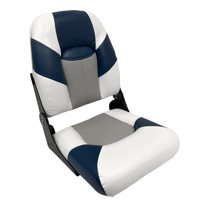 Wise Seats 1461-1773 Wise Baja Series High Back Seat, Brite White/Gray/Midnight