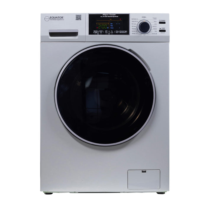 Pinnacle 224600LS Super Combo Washer-Dryer, Silver