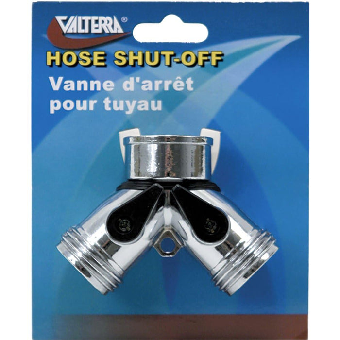 Valterra A01-0131VP Double Hose Shutoff, Metal