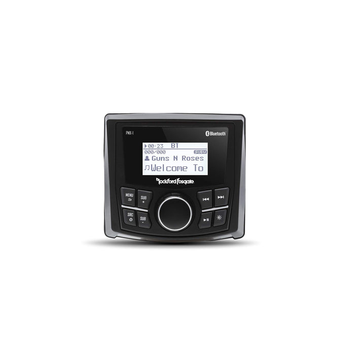Rockford Fosgate PMX-1 Punch Marine 2.3" Monochrome Media Receiver