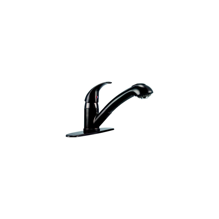 Dura Faucet DF-NMK852-VB Designer Pull-Out Kitchen Faucet, Venetian Bronze
