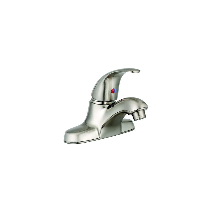 Dura Faucet DF-NML210-SN Heavy Duty Arc Single Lever Lavatory Faucet, Satin Nickel