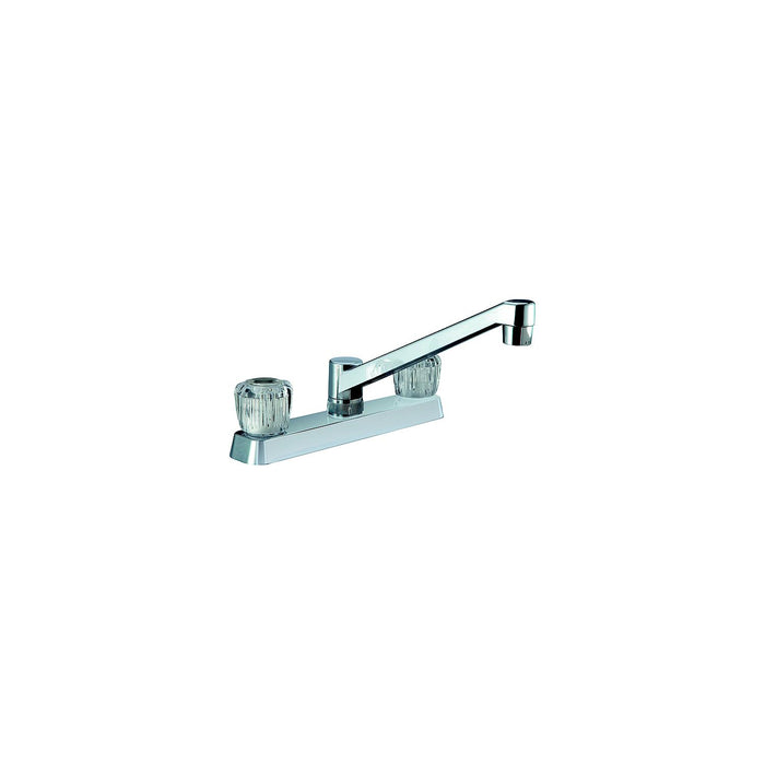 Dura Faucet DF-PK600A-CP Two-Handle Non-Metallic Kitchen Faucet, Chrome