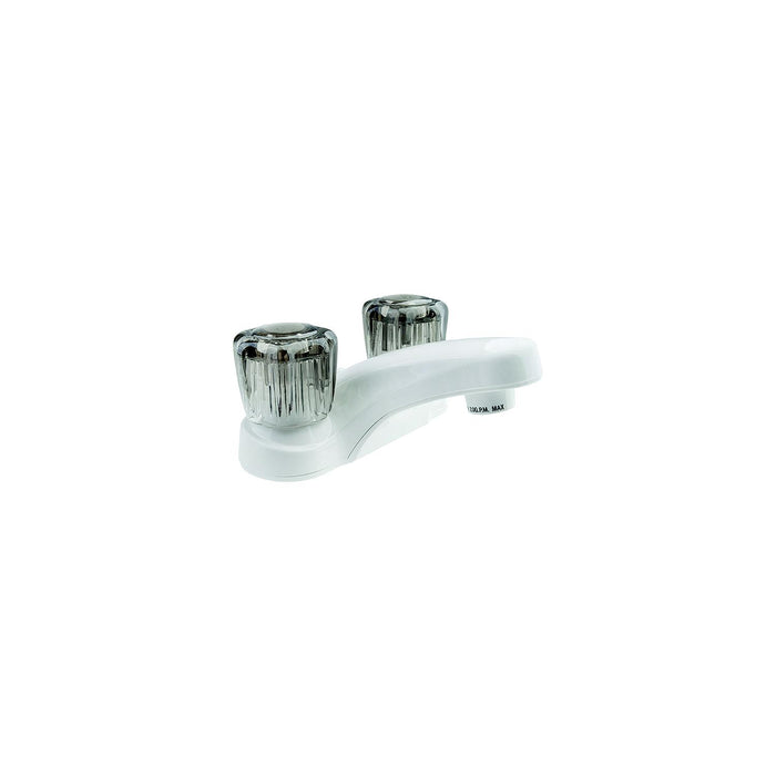 Dura Faucet DF-PL700S-WT Two Handle Lavatory Faucet, White