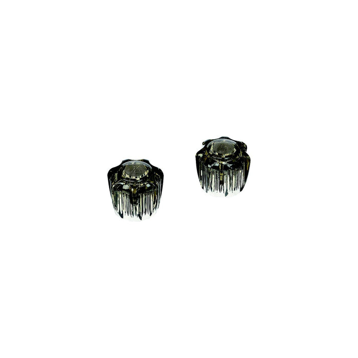 Dura Faucet DF-RKS Faucet Knobs, Smoked, 1 pr.
